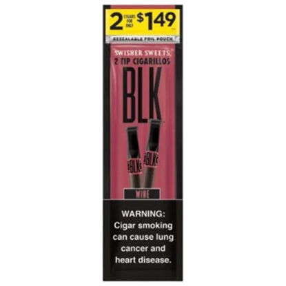 Picture of SWISHER SWEETS BLK WINE 2 FOR 1.49  15CT