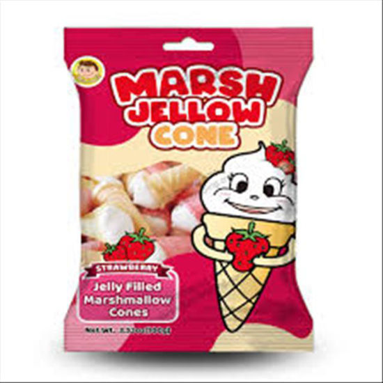 Picture of MARSH JELLOW CORN STRAWBERRY FLAVOR 3.52OZ