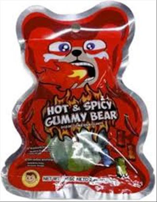 Picture of POCAS HOT & SPICY GUMMY BEAR 2.95OZ