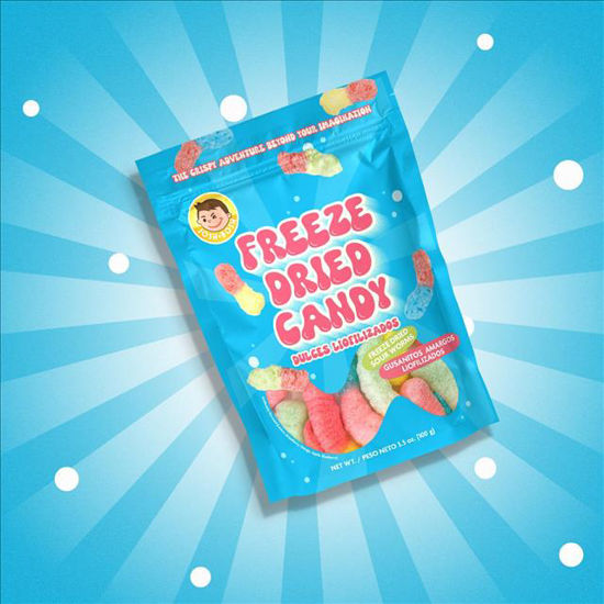 Picture of FREEZE DRIED CANDY SOUR WORMS