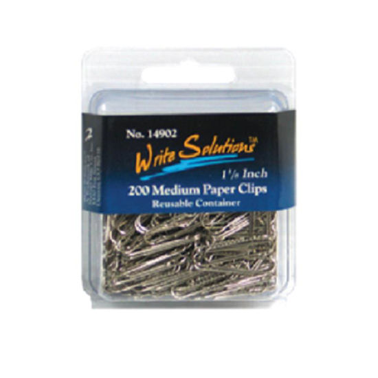 Picture of PAPER CLIPS MEDIUM 200 CT