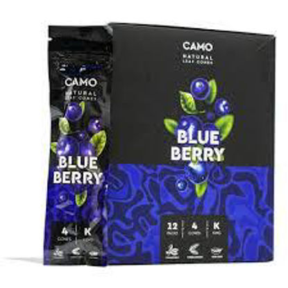 Picture of CAMO NATURAL LEAF CONES 12PK  BLUEBERRY