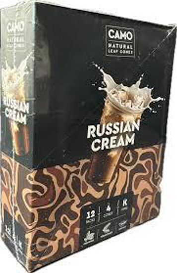 Picture of CAMO NATURAL LEAF CONES 12PK  RUSSIAN CREAM