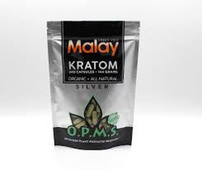 Picture of OPMS SILVER GREEN MAENG DA KRATOM 144G 240CAP