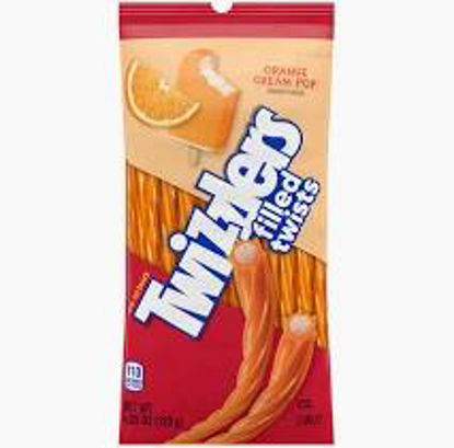 Picture of TWIZZLERS FILLED TWIST ORANGE CREAM POP PEG 4.25OZ