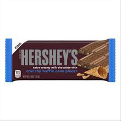 Picture of HERSHEYS CRUNCHY WAFFLE KING SIZE 2.5OZ 18CT