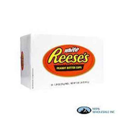 Picture of REESES PEANUT BUTTER CUPS WHITE 1.39OZ 24CT