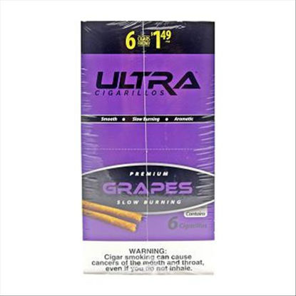 Picture of ULTRA GRAPE CIGARS 6 FOR 1.19