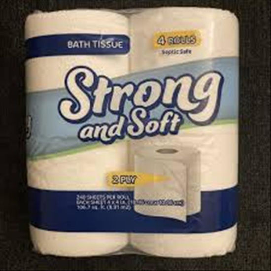 Picture of SIMPLY SOFT BATH TISSUE 4 ROLLS 