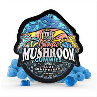 Picture of TRE HOUSE MAGIC MUSHROOM 15 GUMMIES BLUE RASPBERRY 