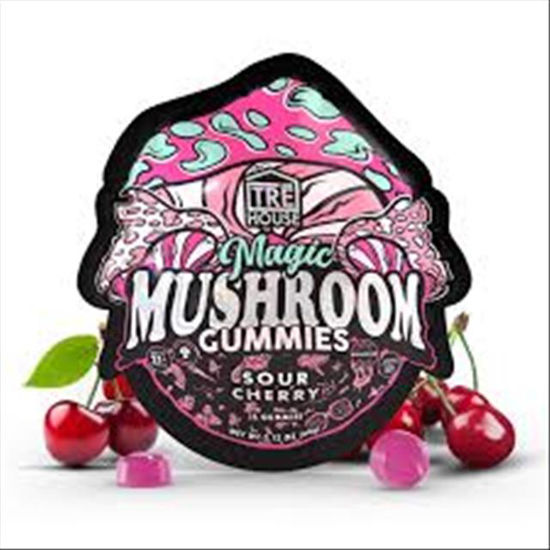 Picture of TRE HOUSE MAGIC MUSHROOM 15 GUMMIES SOUR CHERRY 