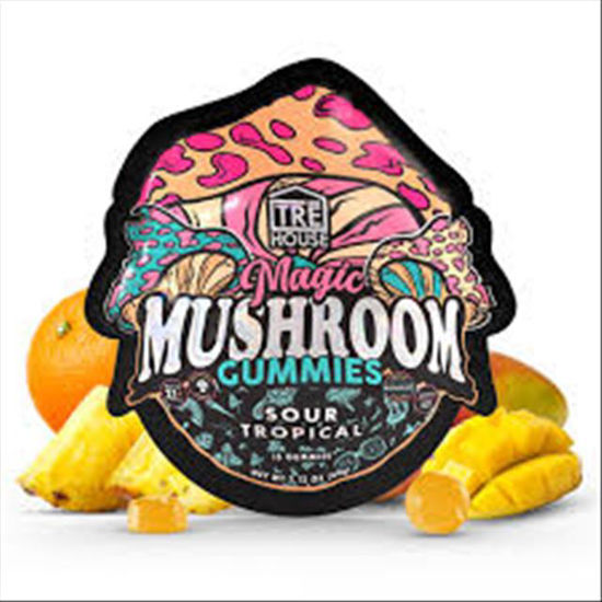 Picture of TRE HOUSE MAGIC MUSHROOM 15 GUMMIES SOUR TROPICAL