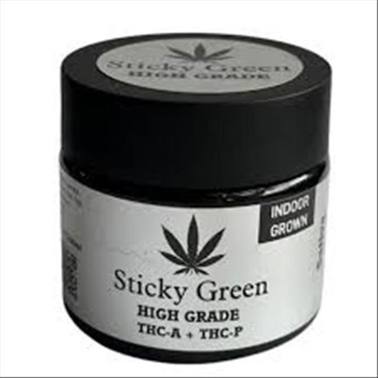 Picture of STICKY GREEN HIGH GRADE THC A 3 5G INDICA SILVER OG