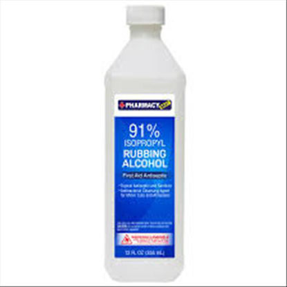 Picture of PHARMACY BEST RUBBING ALCOHOL 91 PER 12OZ