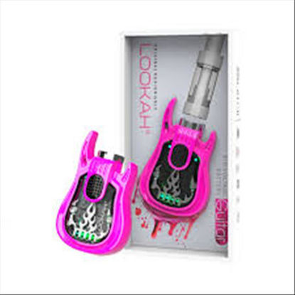 Picture of LOOKAH GUITAR VAPE BATTERY PINK