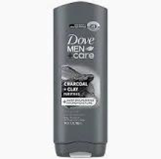 Picture of DOVE MEN  CHARCOAL CLAY BODY N FACE WASH 13.5OZ