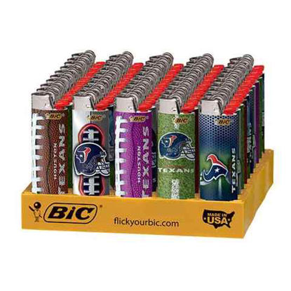 Picture of BIC LIGHTER NFL HOUSTON TEXAS 50CT