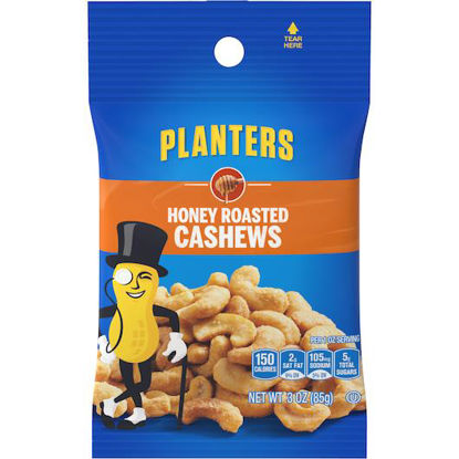 Picture of PLANTERS HONEY ROASTED CASHEWS 3OZ