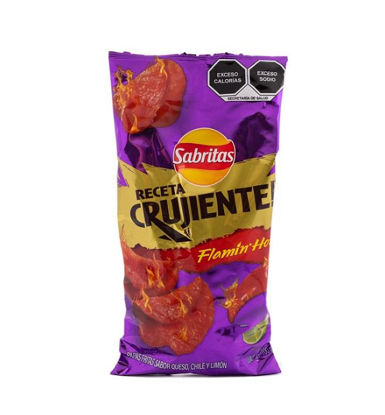 Picture of SABRITAS RECETA CRUJIENTE FLAMIN HOT 100G