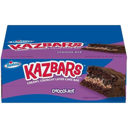 Picture of HOSTESS KAZABARS TRIPLE CHOCOLATE 8CT