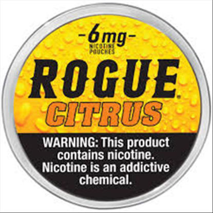 Picture of ROGUE CITRUS NICOTINE POUCH 6MG 5CT