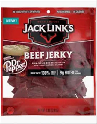 Picture of JACK LINKS DR PEPPER BEEF JERKY 3.25OZ