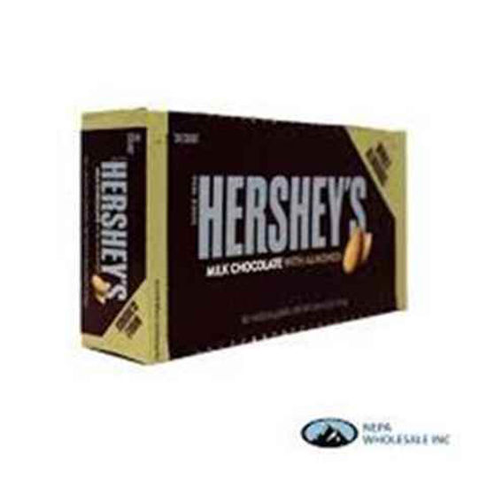 Picture of HERSHEYS MILK CHOCOLATE WITH ALMONDS 1.45OZ 36CT