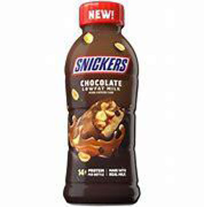 Picture of SNICKERS FLAVORED CHOCOLATE MILK 14OZ 12CT