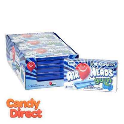 Picture of AIR HEADS GUM BLUE RASPBERRY 1.19OZ 12CT