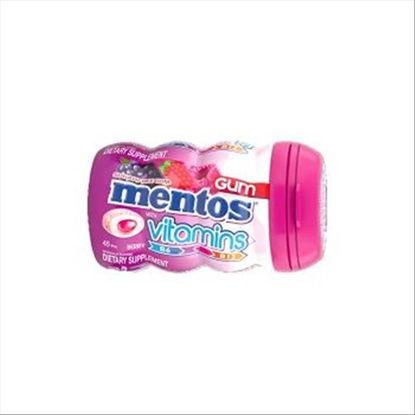 Picture of MENTOS GUM VITAMINS BERRY 45PC 6CT