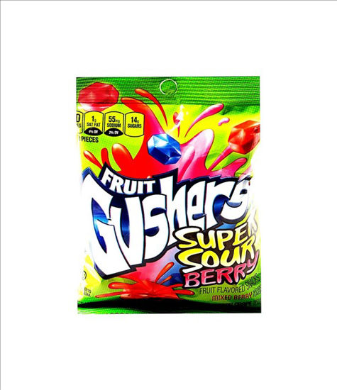 Picture of GUSHERS SUPER SOUR BERRY 8CT 4.25oz