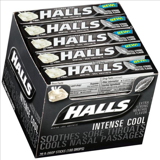 Picture of HALLS EXTRA STRONG BLACK 20 CT