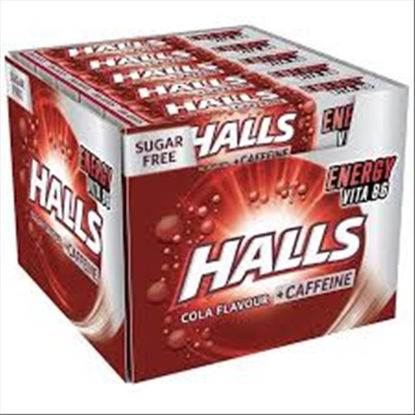 Picture of HALLS COLA FLAVOR PLUS CAFFEINE 20 CT