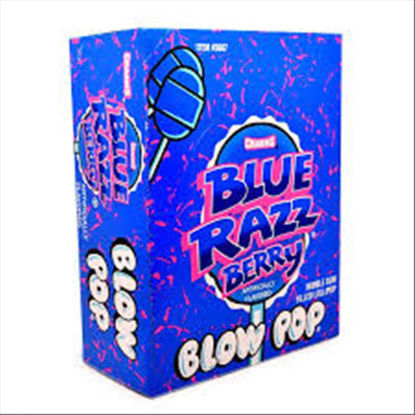 Picture of CHARMS BLOW POP BLUE RAZZ BERRY 48CT