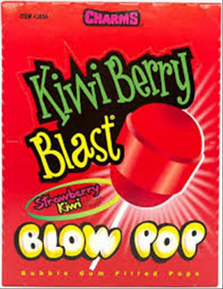 Picture of CHARMS BLOW POP KIWI BERRY BLAST 48CT