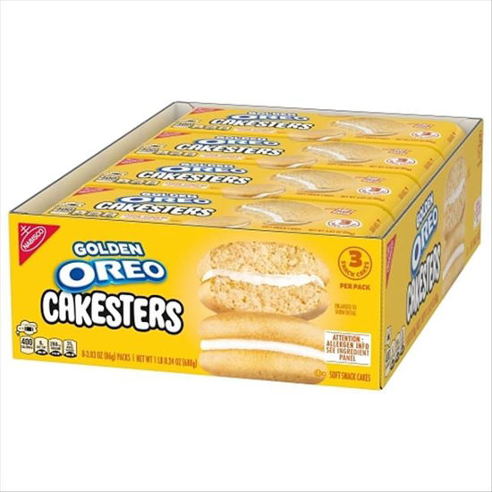 Picture of OREO  CAKESTERS GOLDEN COOKIES 3.03OZ 8CT