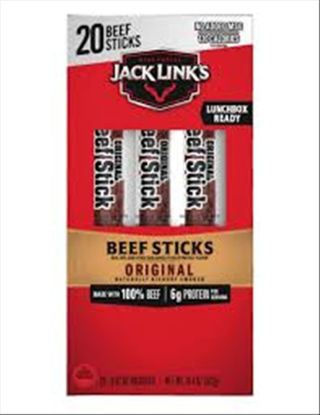 Picture of JACK LINKS ORIGINAL BEEF STICK 20CT