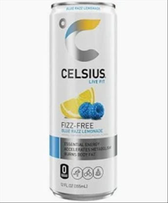 Picture of CELSIUS FIZZ FREE BLUE RASP LEMONADE 12CT 12OZ