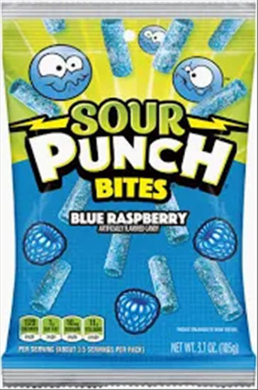 Picture of SOUR PUNCH BLUE RASPBERRRY 3.7OZ