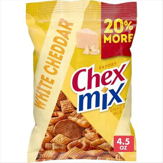Picture of CHEX MIX BAG WHITE CHEDDAR4.5OZ