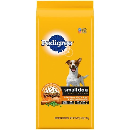 Picture of PEDIGREE SMALL DOG VEGETABLE FLAVOR 3.5 LB 