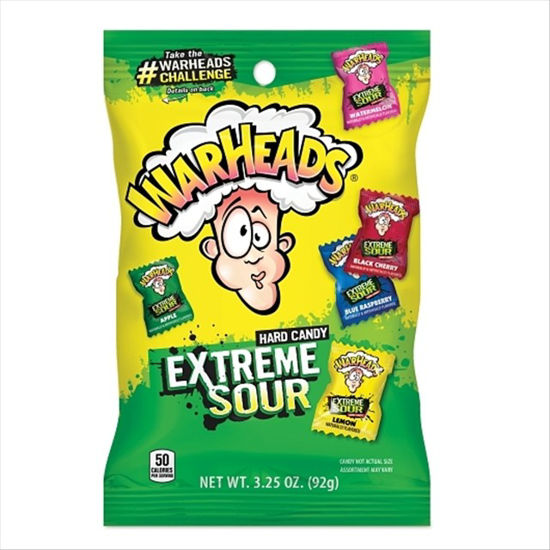 Picture of WARHEADS EXTREME SOUR 3.25 OZ