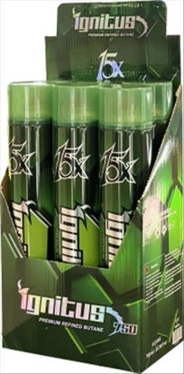 Picture of IGNITUS PREMIUM REFINED BUTANE 15X 6CT 750ML