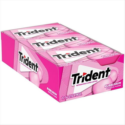 Picture of TRIDENT BUBBLEGUM 12CT