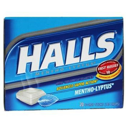 Picture of HALLS MENTHO-LYPTUS 20/9 DROPS