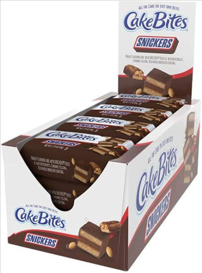 Picture of SNICKERS CAKEBITES 1.75 OZ 12 CT 