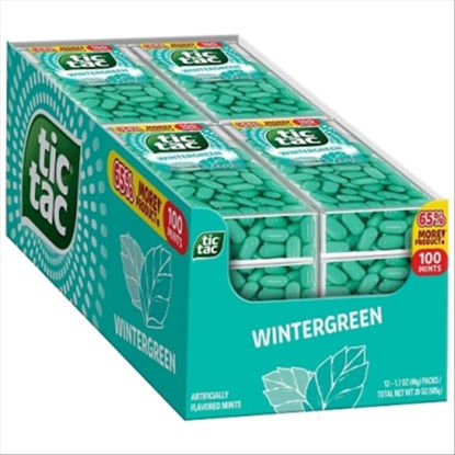 Picture of TIC TAC MINTS WINTERGREEN 100 MINTS 12CT