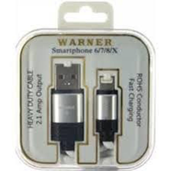 Picture of WARNER USB TO IPHONE 3 FT 12 CT 