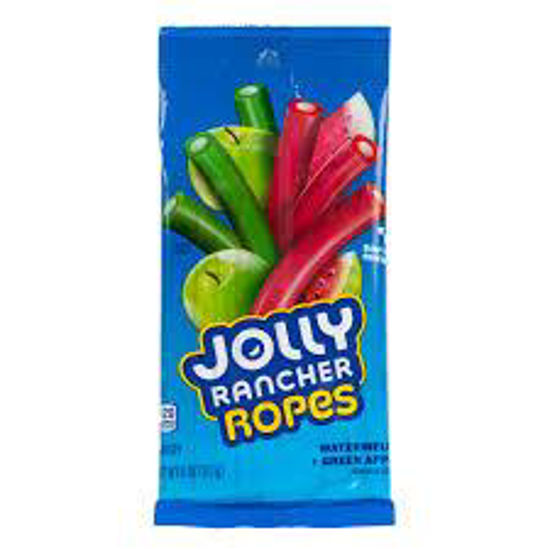 Picture of JOLLY RANCHER  ROPES WATERMELON GREEN APPLE 6OZ