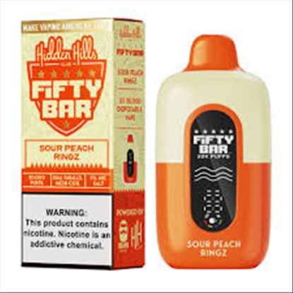 Picture of FIFTY BAR SOUR PEACH RING 20K